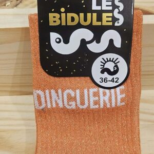 Chaussettes Pailletées "Les Bidules" DINGUERIE