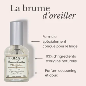 Brume d'oreiller "Fleur de Coton"