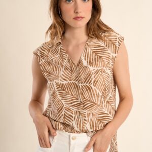 Chemisier imprimé manche courte "MOLLY BRACKEN"