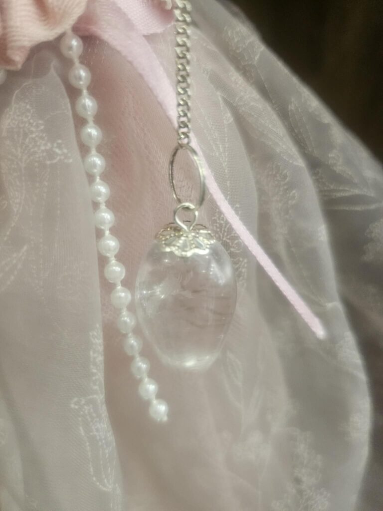 Pendule Magic goutte "Cristal de Roche"