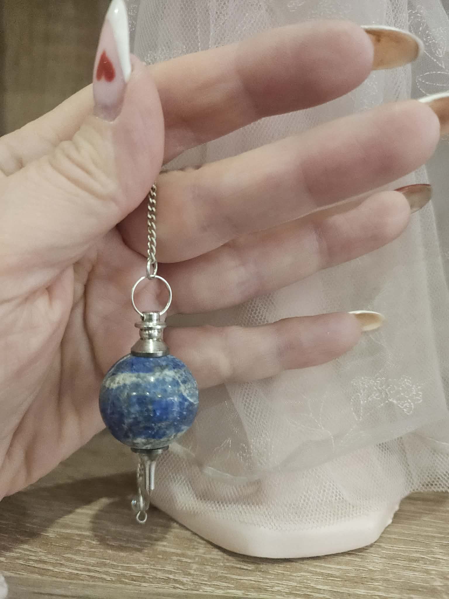 Pendule Sphère "Sodalite" – Image 3