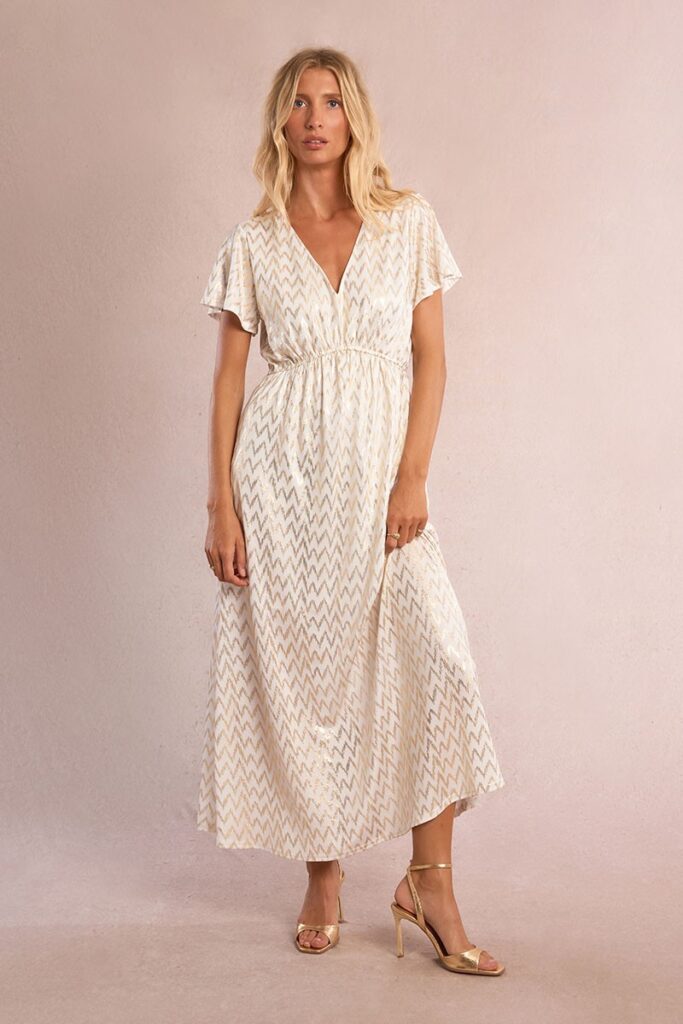 Robe longue, irisée "MOLLY BRACKEN"